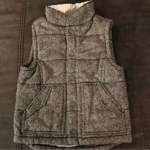 Joe Fresh Black and White Kids Vest